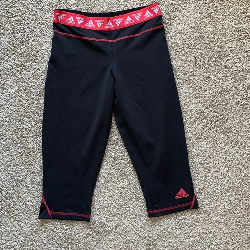 Adidas crop workout pants